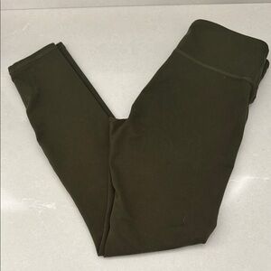 Fabletics Green High-Waisted Leggings for Yoga